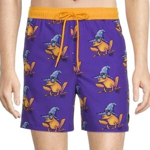 NEFF Men's Frog Magic Graphic Swim Shorts Size XL
